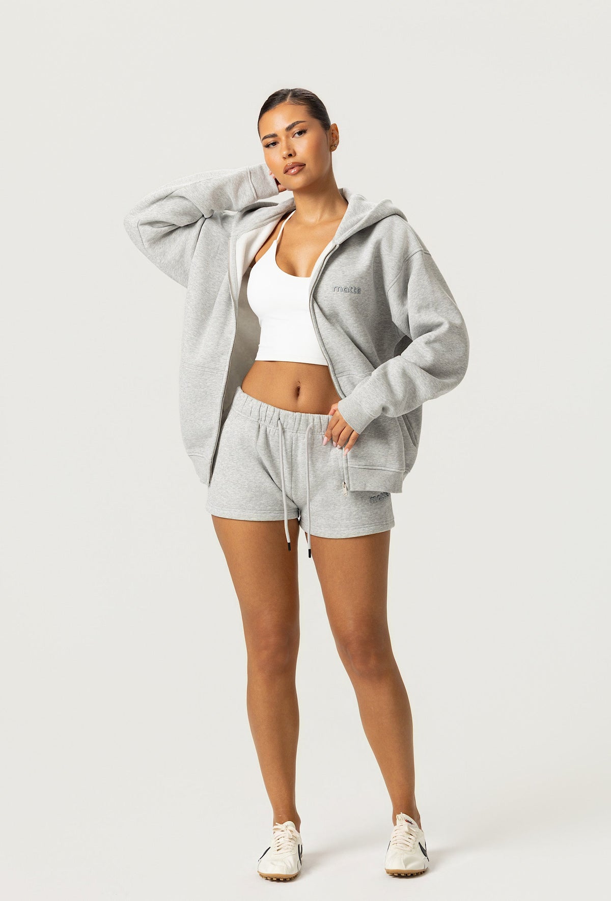 Staple Boyfriend Hoodie - Heather Gray