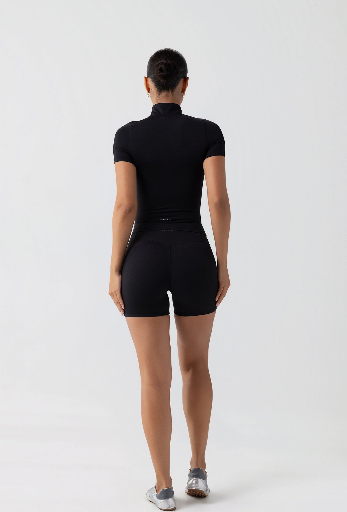 Essential 4" Biker Shorts - Black Galaxy