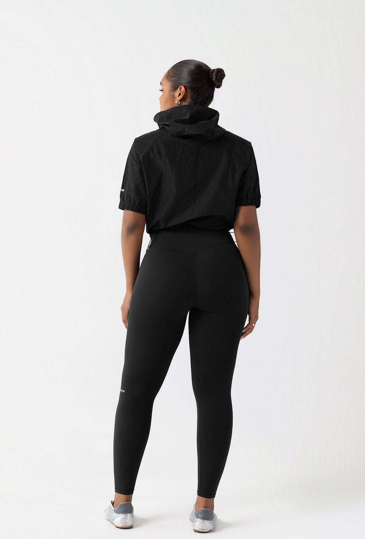 Drift Short Sleeve Windbreaker - Black Galaxy